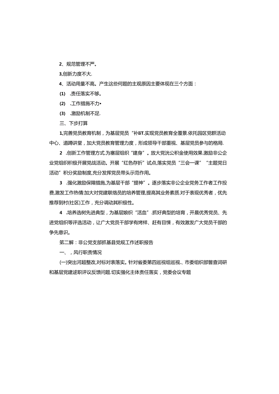 非公党支部抓基层党建工作述职报告.docx_第2页
