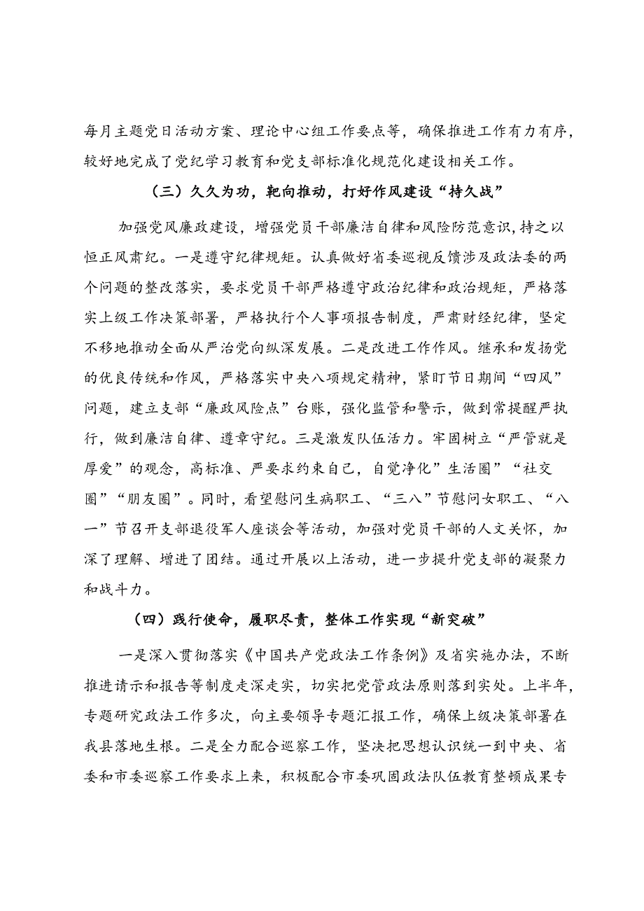 党支部书记2024上半年党建述职报告.docx_第3页