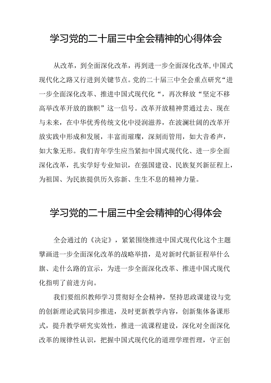 关于二十三中全会精神的学习心得体会简短发言.docx_第3页