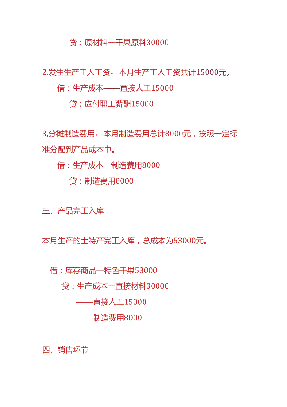 做账实操土特产生产企业的账务处理实例.docx_第2页