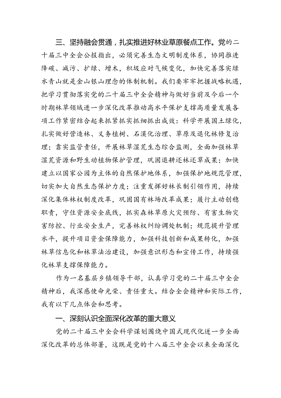 二十三中全会精神专题学习研讨交流发言材料3篇.docx_第3页