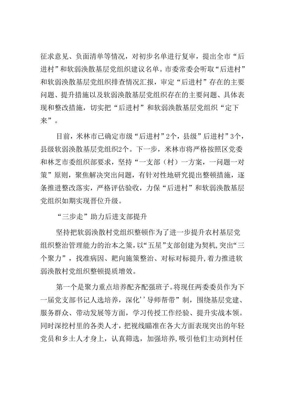 后进党支部整顿提升材料合集（10篇）.docx_第3页