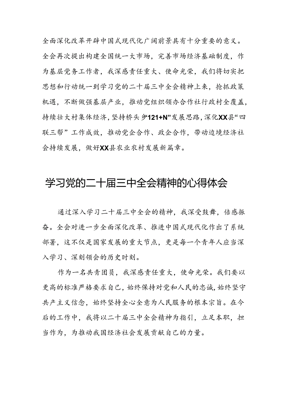 学习2024年二十三中全会精神心得体会十七篇.docx_第2页