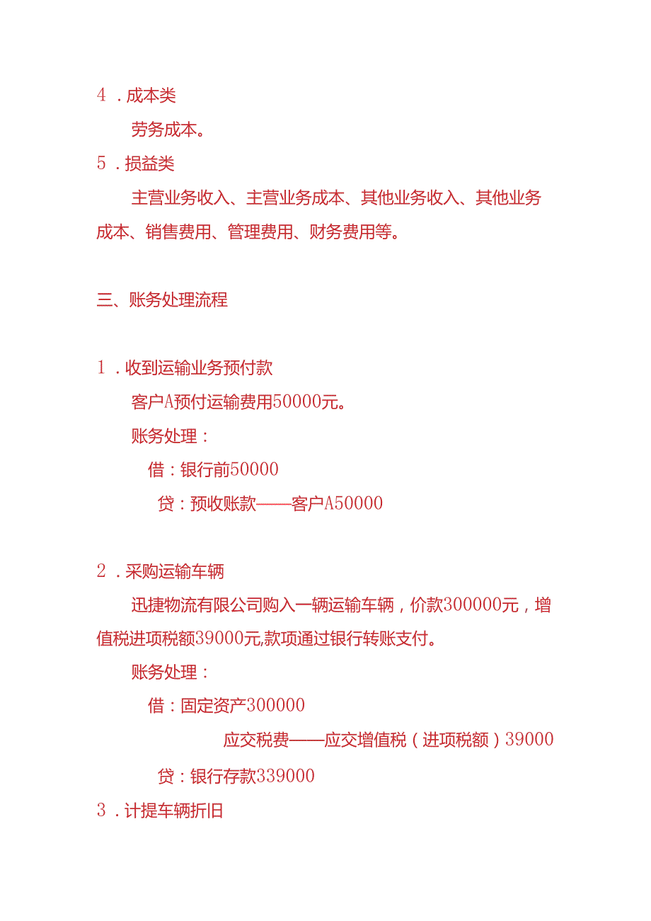 做账实操物流企业账务处理实例.docx_第2页