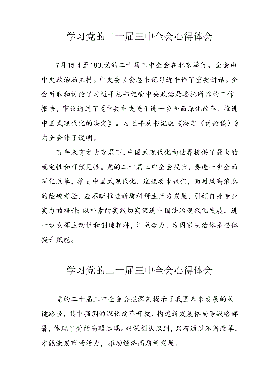 学习2024年党的二十三中全会心得体会 （13份）55.docx_第2页