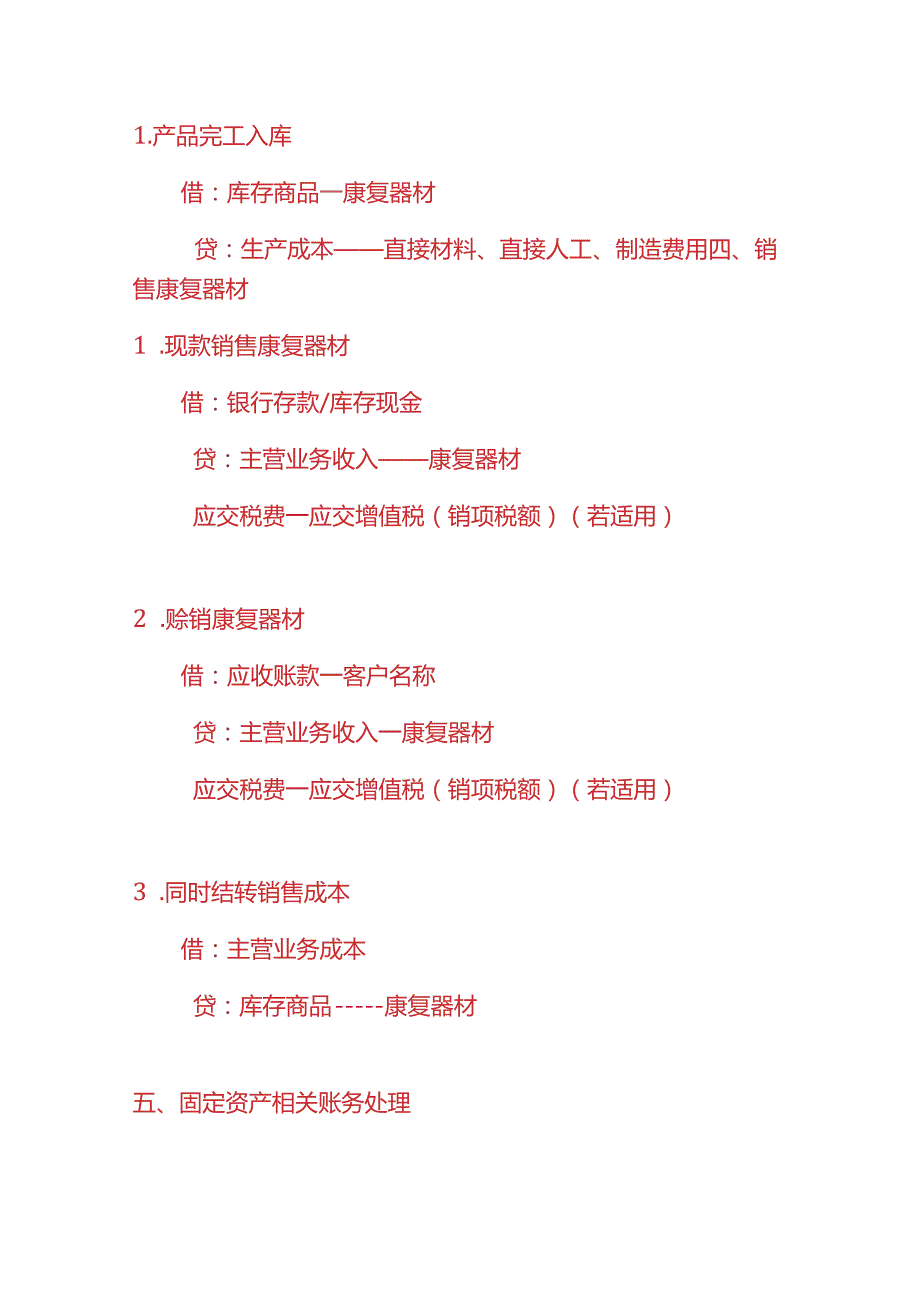做账实操康复器材生产企业的账务处理实例.docx_第3页