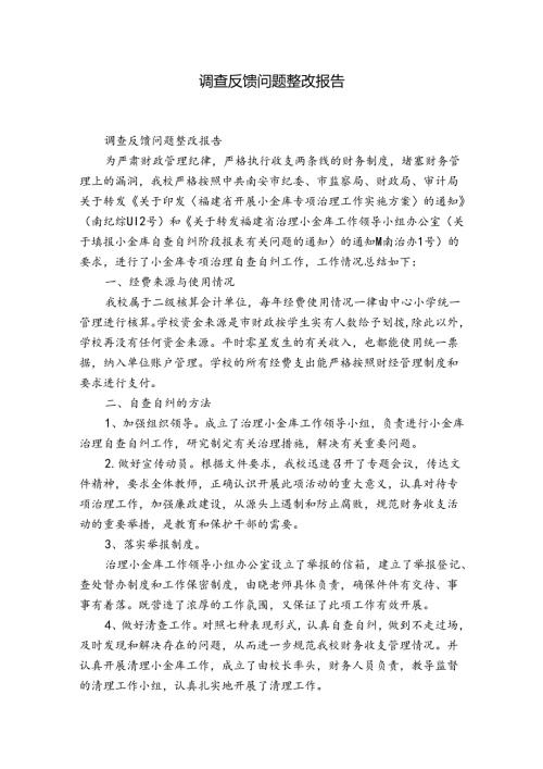 调查反馈问题整改报告.docx