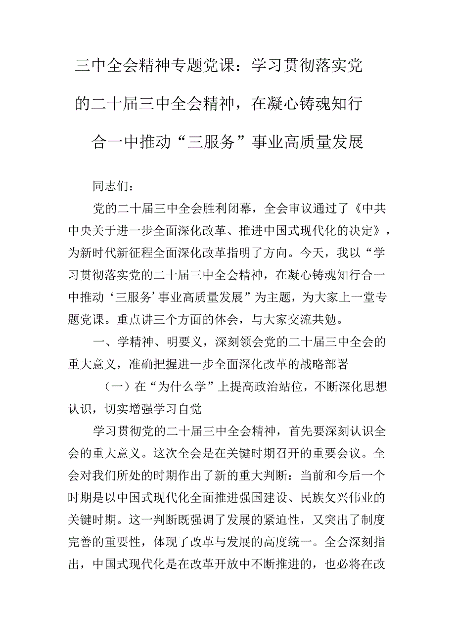 2024年二十三中全会精神专题辅导党课讲稿.docx_第2页