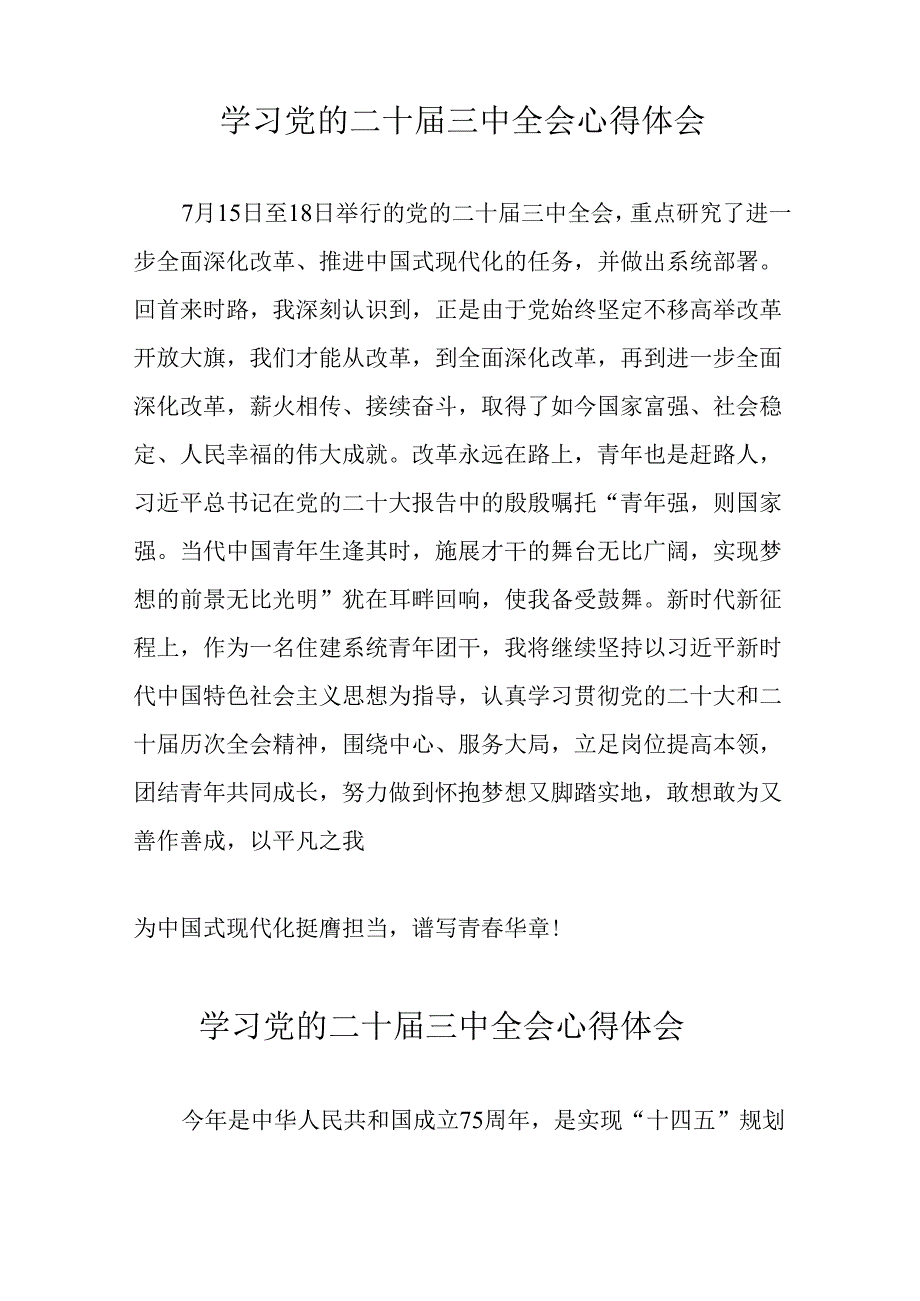 学习2024年党的二十三中全会心得体会 （10份）74.docx_第3页