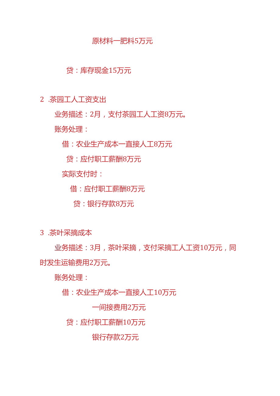 做账实操茶叶生产企业的账务处理实例.docx_第2页