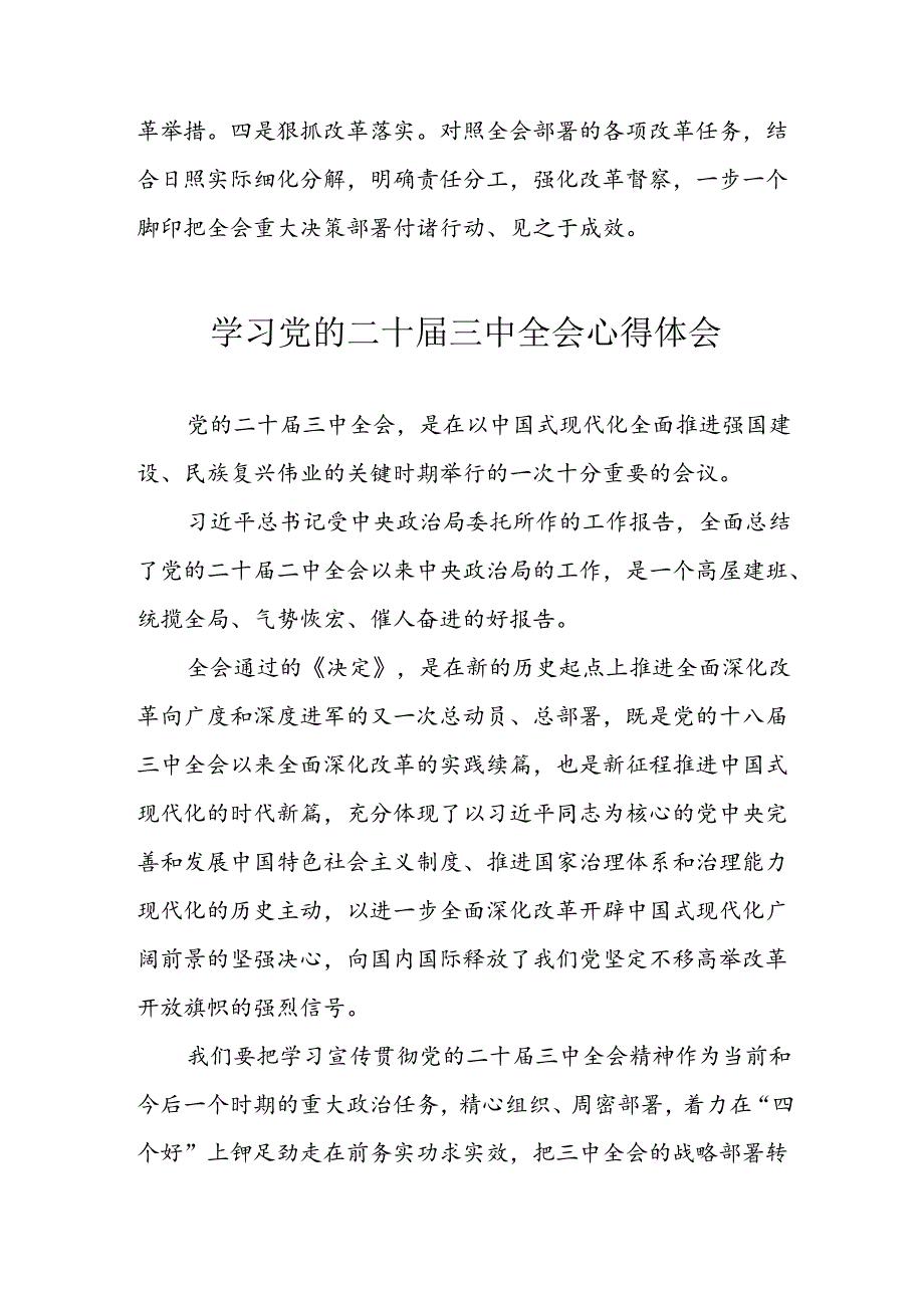 学习2024年学习党的二十三中全会个人心得感悟 （4份）79.docx_第3页