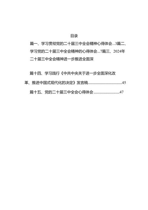 二十三中全会研讨发言（15篇）.docx
