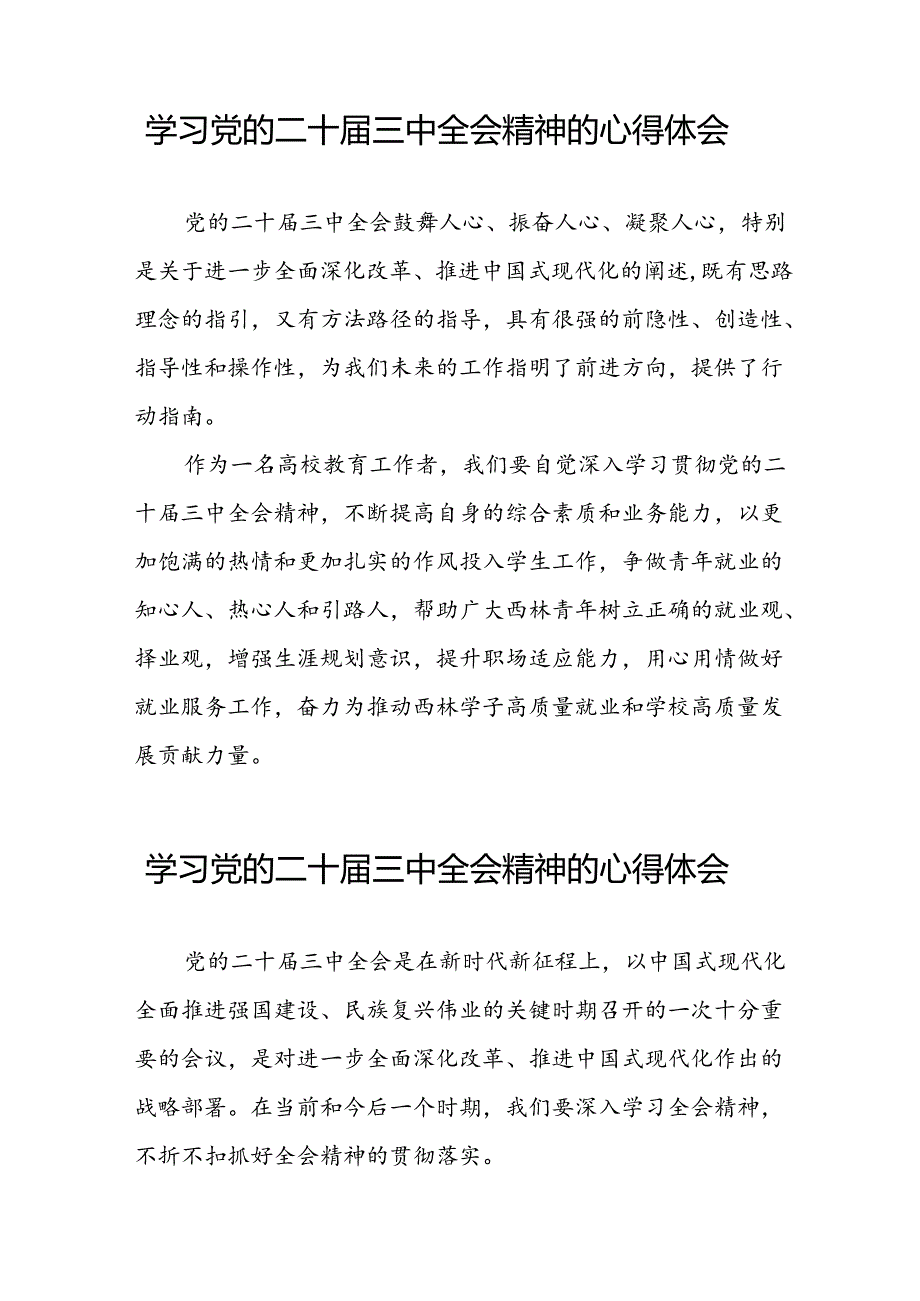 2024年学习党的二十三中全会精神的心得感悟二十七篇.docx_第2页
