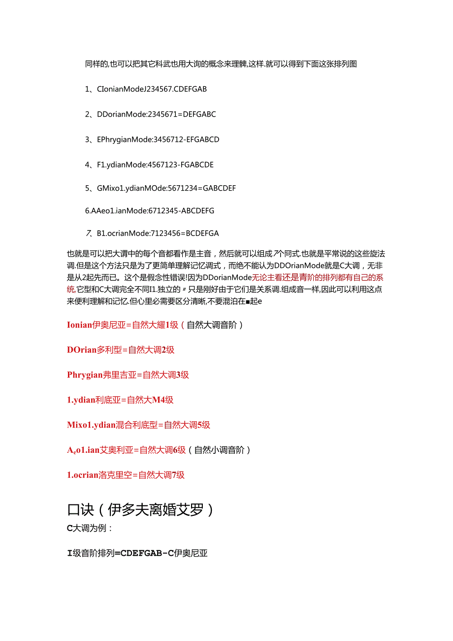 各种音阶详解.docx_第3页