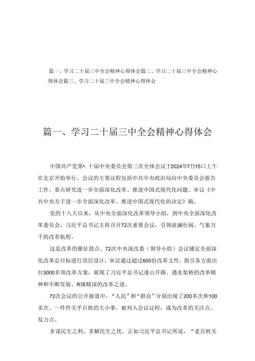 学习二十三中全会精神心得体会3篇.docx