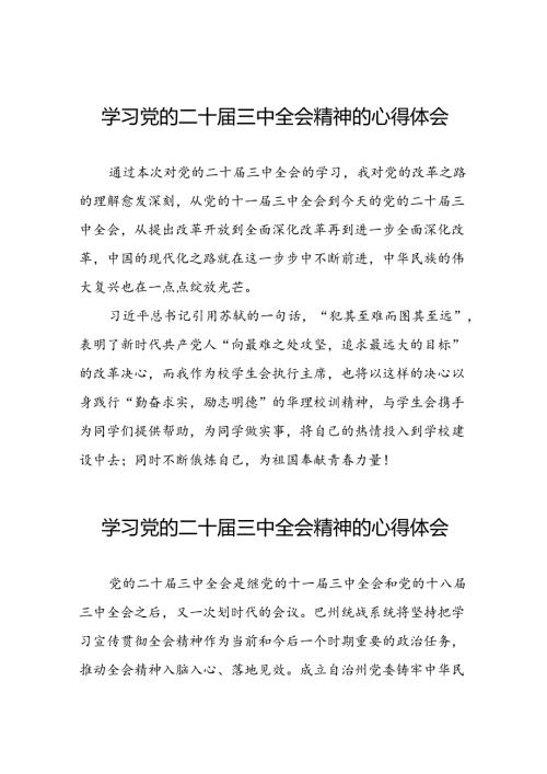 学习贯彻二十三中全会精神心得感悟精品28篇.docx