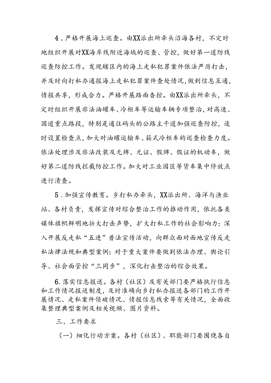 XXXX乡2024年打击走私工作方案.docx_第3页