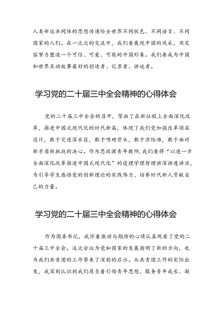 党员干部二十三中全会精神学习体会汇编三十篇.docx_第3页