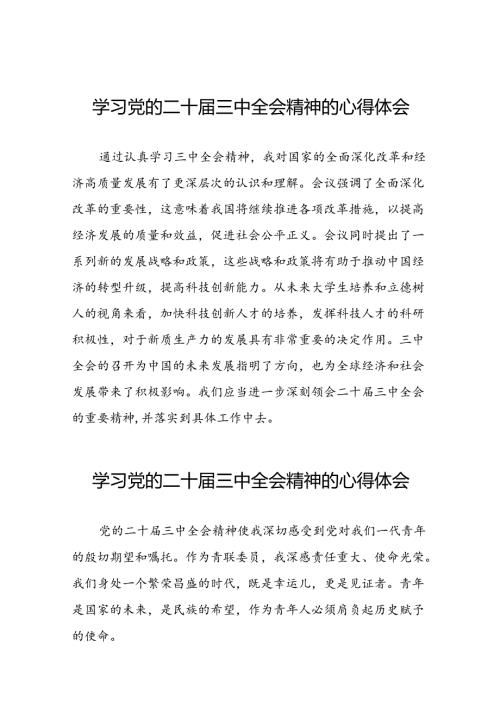 关于二十三中全会精神心得体会精选范文42篇.docx