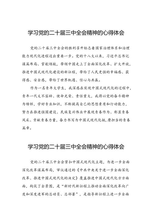 2024年学习贯彻二十三中全会心得体会汇编42篇.docx