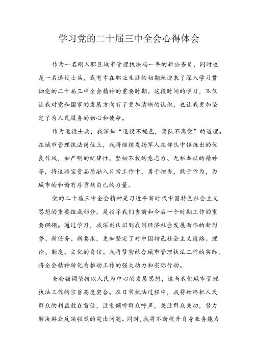 学习2024年学习党的二十三中全会个人心得感悟.docx