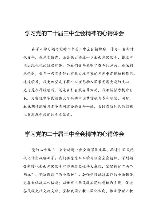 关于二十三中全会精神的心得体会最新版.docx