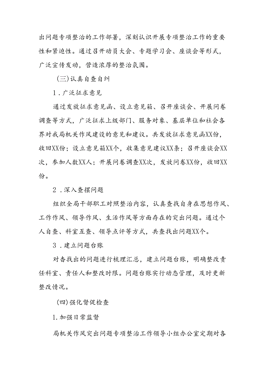 2024市文化和旅游局机关作风突出问题专项整治自查报告.docx_第2页