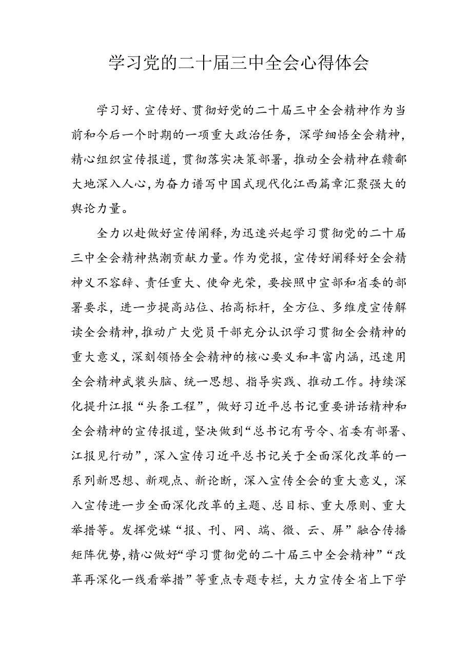 学习2024年学习党的二十三中全会个人心得感悟 （3份）92(1).docx_第3页