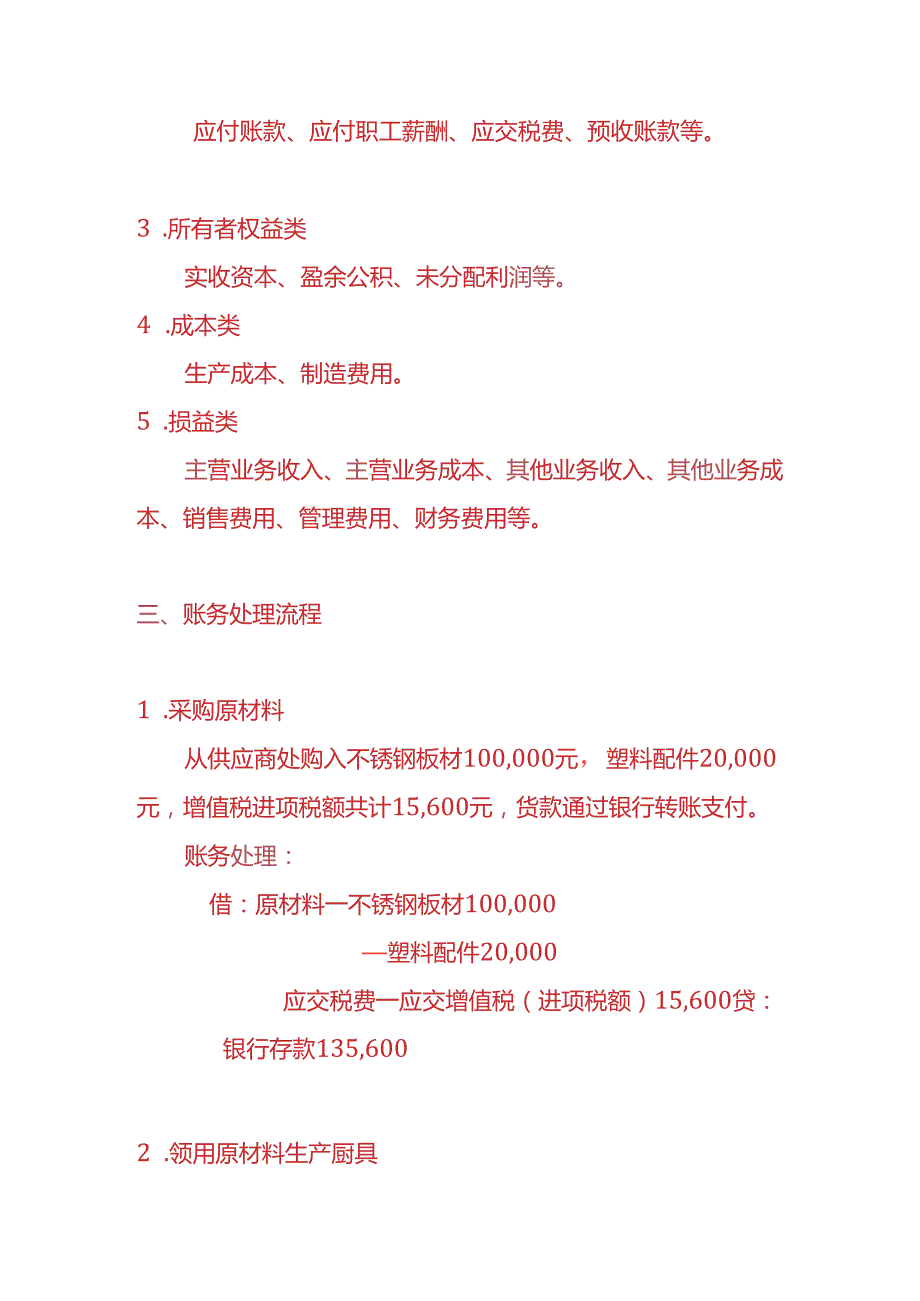 做账实操厨具生产企业的账务处理实例.docx_第2页