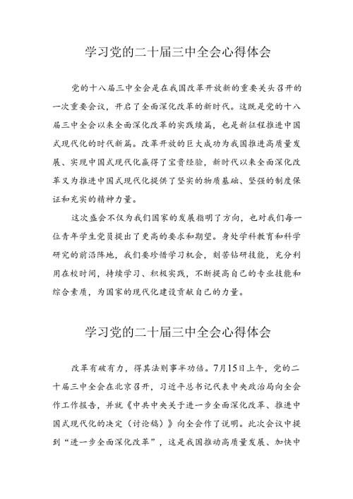 2024年学习党的二十三中全会心得体会.docx