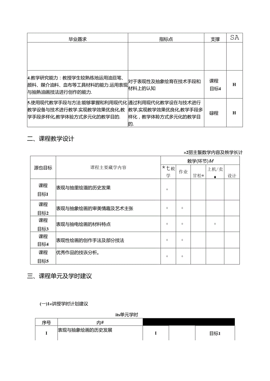 《表现与抽象油画》教学大纲.docx_第3页