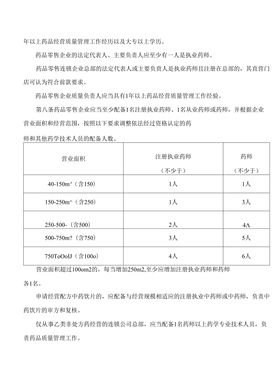 上海市药品监督管理局关于印发《上海市药品零售企业许可验收实施细则》的通知(2024.docx_第3页