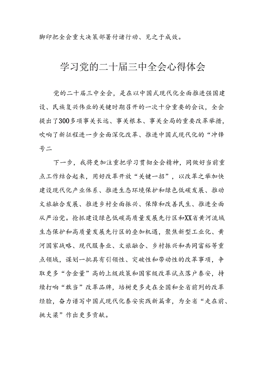 2024年学习学习党的二十三中全会个人心得体会(1).docx_第3页