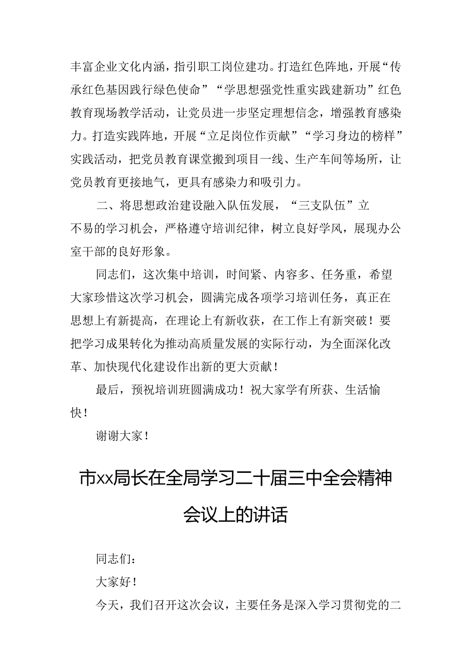 2024年关于深入开展学习党的二十三中全会精神专项整治工作推进会讲话材料.docx_第3页