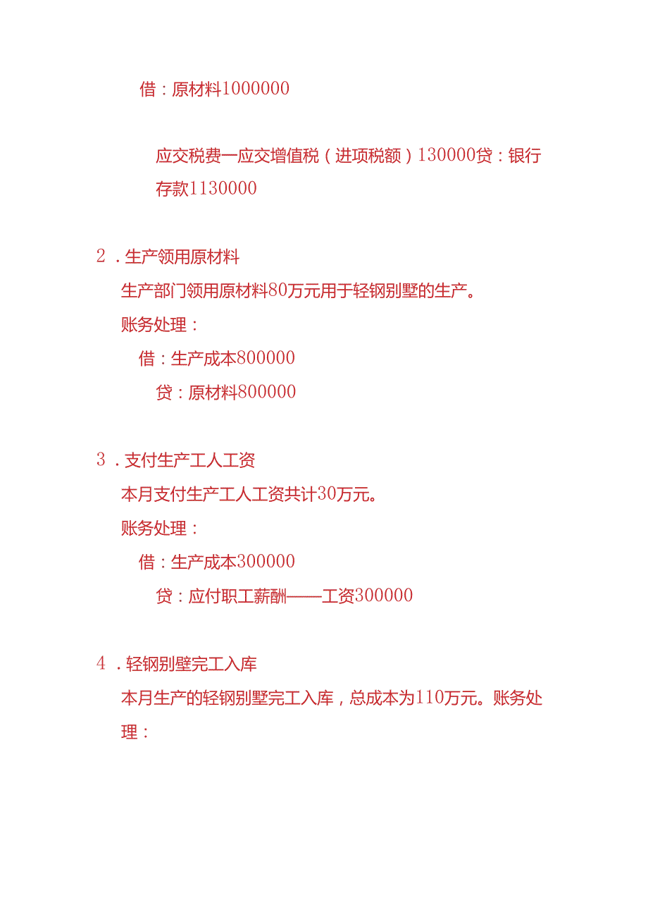做账实操轻钢别墅建筑企业的账务处理实例.docx_第2页