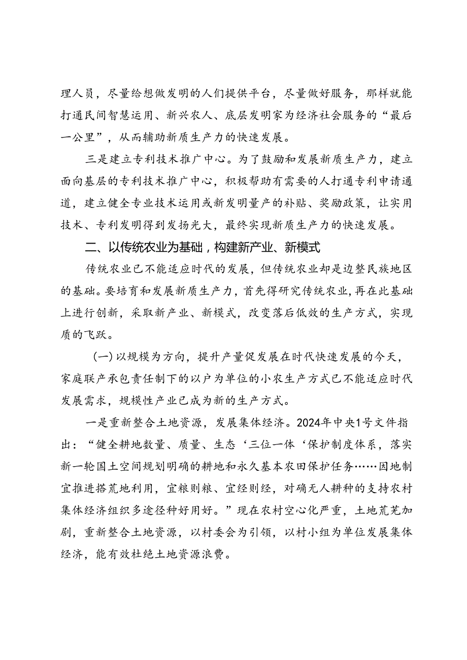 民族地区发展新质生产力交流材料.docx_第3页