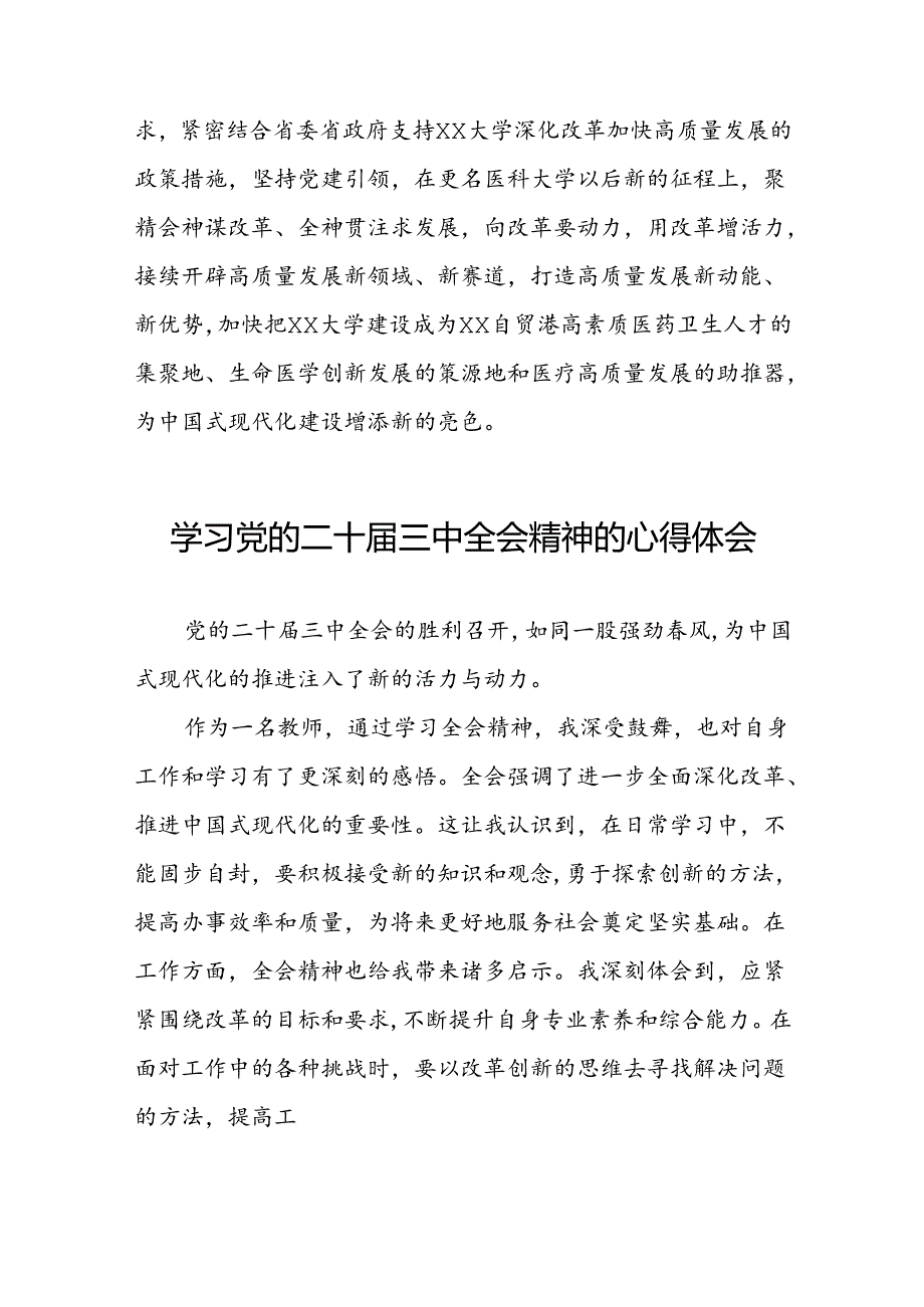2024年二十三中全会精神学习体会合集四十四篇.docx_第2页