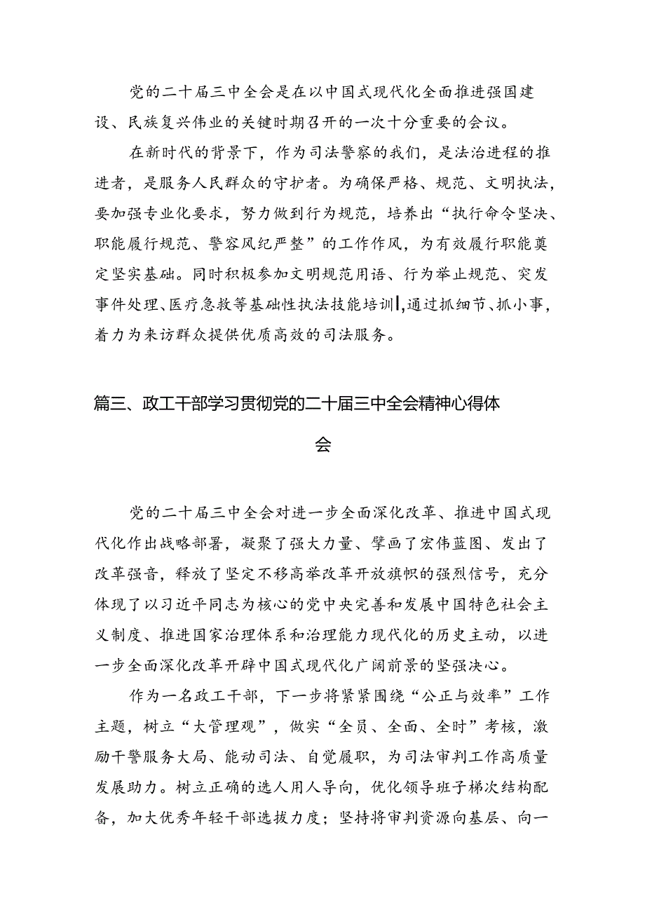 （11篇）刑警大队大队长学习二十三中全会专题研讨交流发言（详细版）.docx_第3页