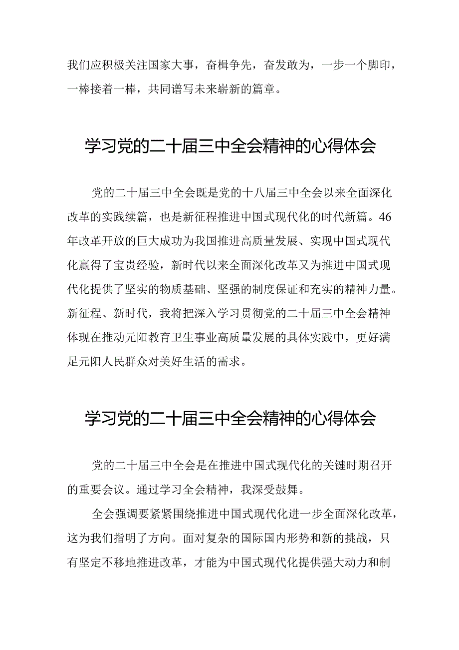 二十三中全会精神心得体会简要讲话三十五篇.docx_第2页