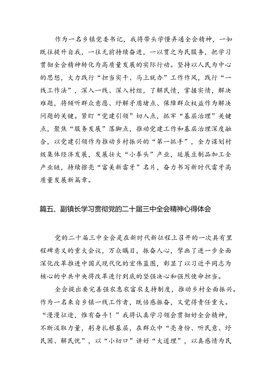 （11篇）乡镇纪检监察干部学习贯彻二十三中全会精神心得体会（详细版）.docx_第3页