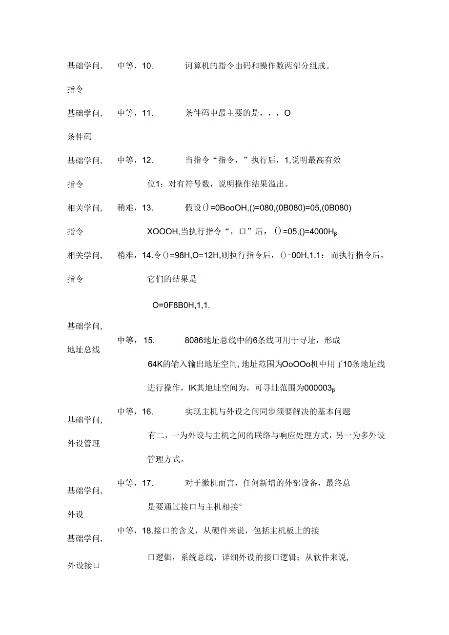 微机原理与接口技术试题库.docx_第2页