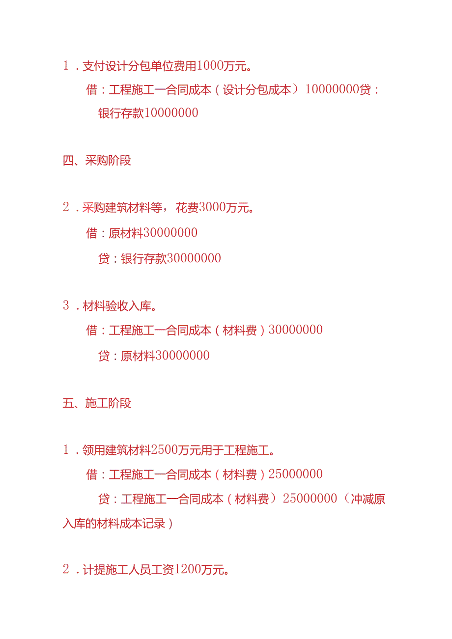 做账实操EPC模式下总承包商的账务处理分录实例.docx_第2页
