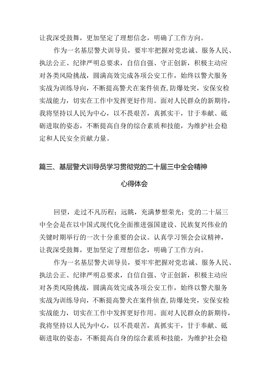 （10篇）城市管理工作者学习贯彻党的二十三中全会精神心得体会范文.docx_第3页