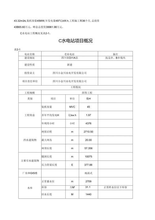 a水电站项目建设社会稳定风险评估预测和化解报告.docx