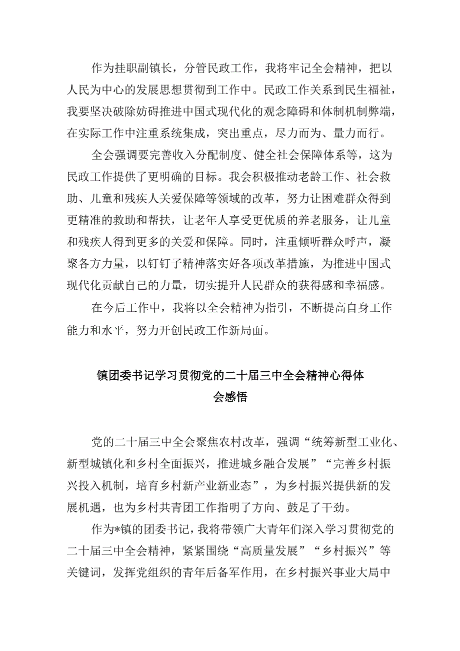 乡镇党委书记学习贯彻党的二十三中全会精神心得体会样例8篇（精选）.docx_第2页