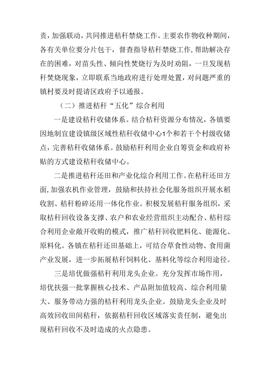 2024推进农作物秸秆禁烧及综合利用工作暂行办法.docx_第3页