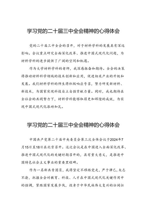 2024年学习二十三中全会的心得体会最新四十篇.docx