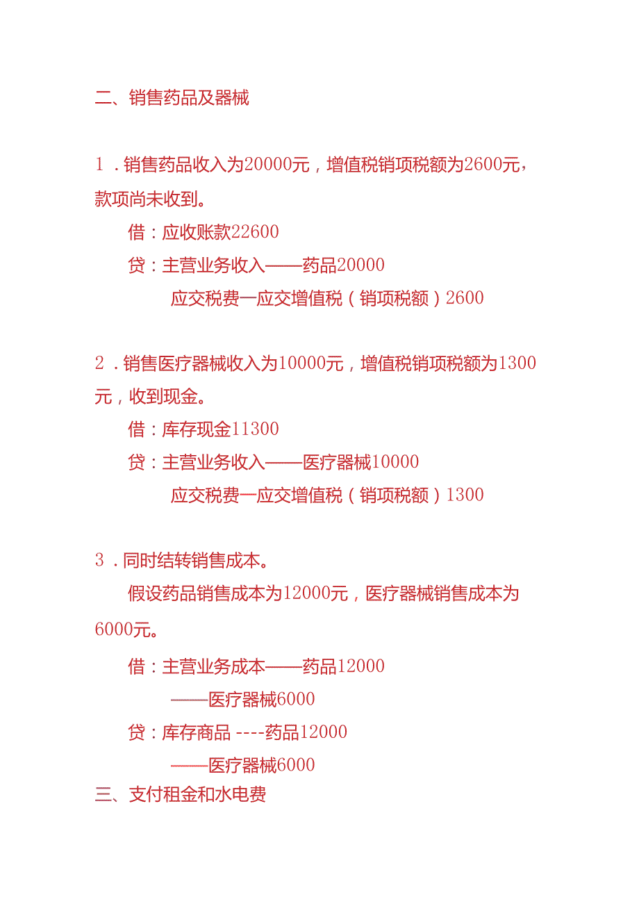 记账实操药店账务处理实例.docx_第2页