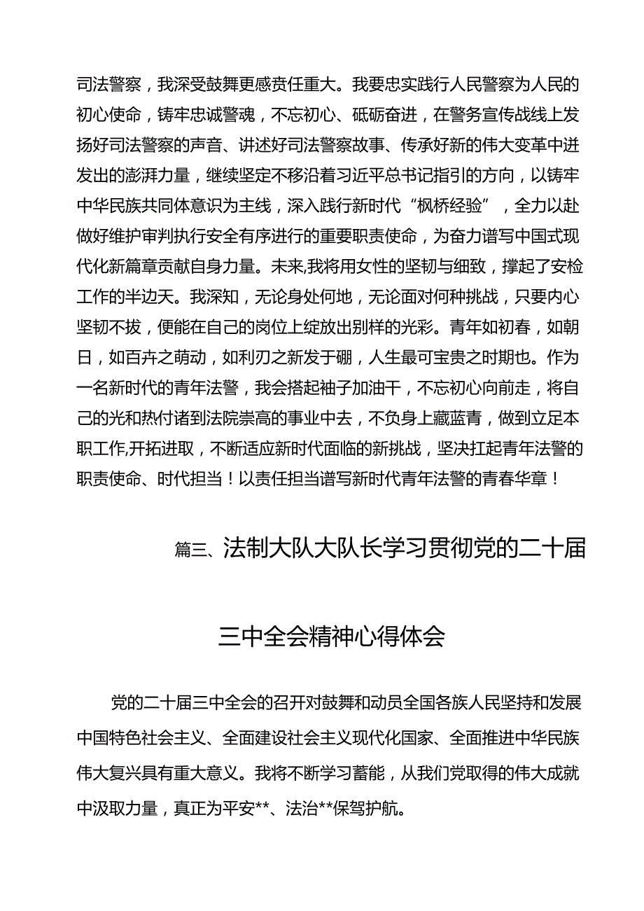 （13篇）法庭党支部书记学习二十三中全会专题研讨材料范文.docx_第3页