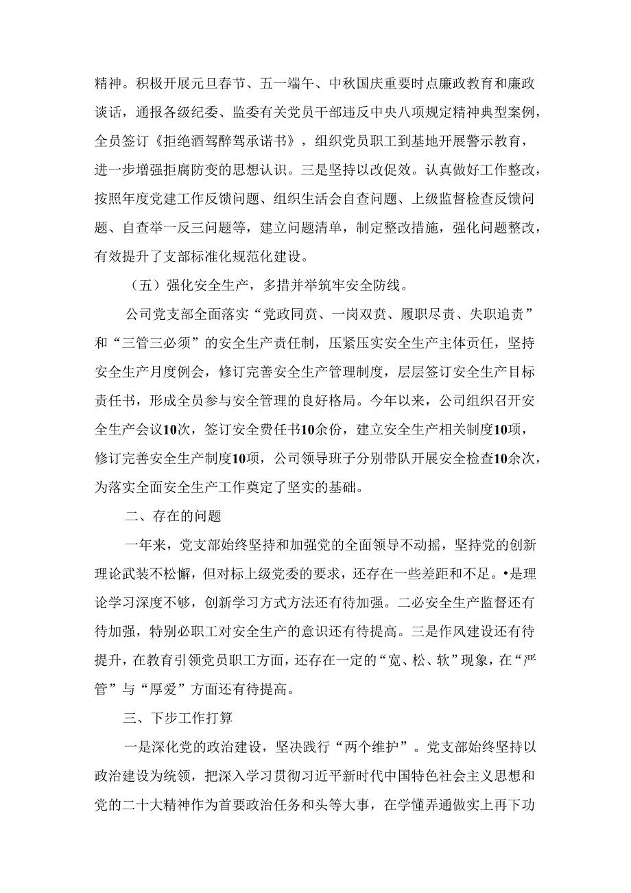 2024年全面从严治党工作报告详细版十二篇汇编.docx_第3页
